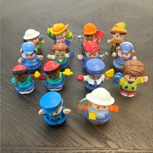 Fisher Price Little People Lot Of 14 Toy Figures 90s Y2K